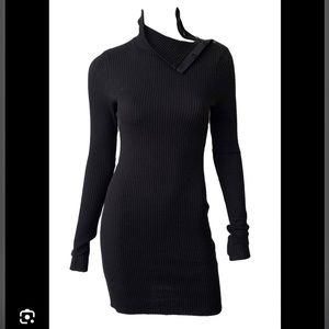 Range black turtleneck dress